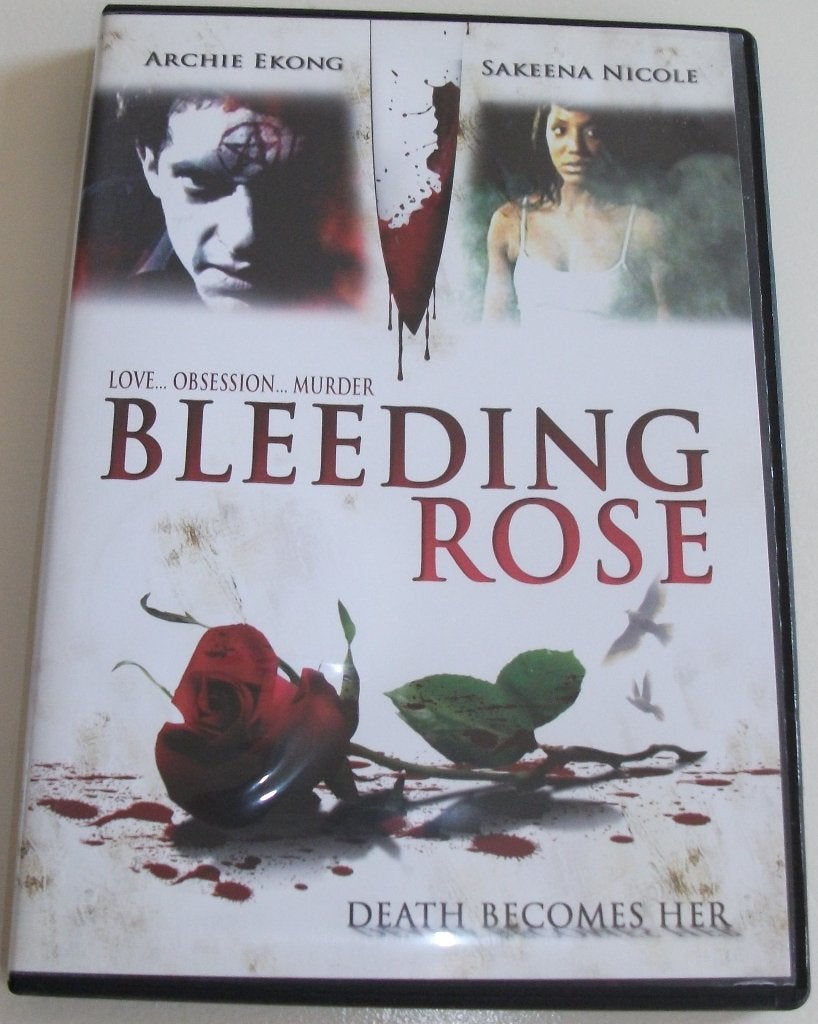 Dvd *** BLEEDING ROSE *** Love...Obsession...Murder, Cd's en Dvd's, Dvd's | Horror, Zo goed als nieuw, Overige genres, Vanaf 16 jaar