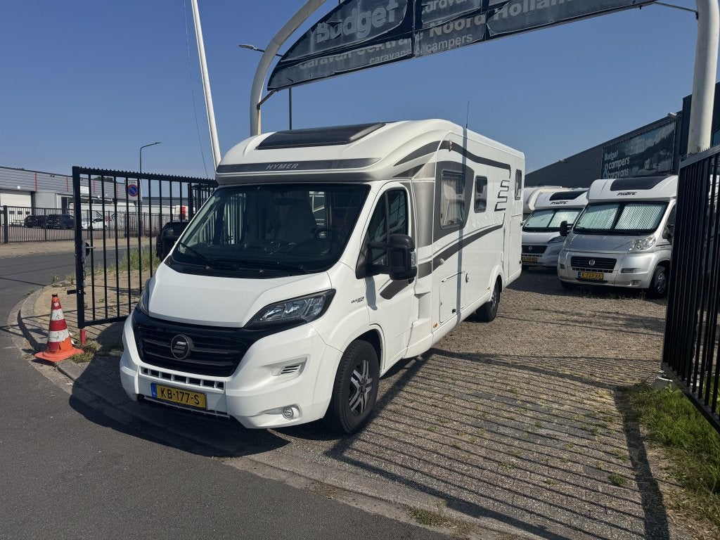 Hymer T 704 SL met enkele bedden en level sistem, Caravans en Kamperen, Campers, Bedrijf, Hymer, Overige merken