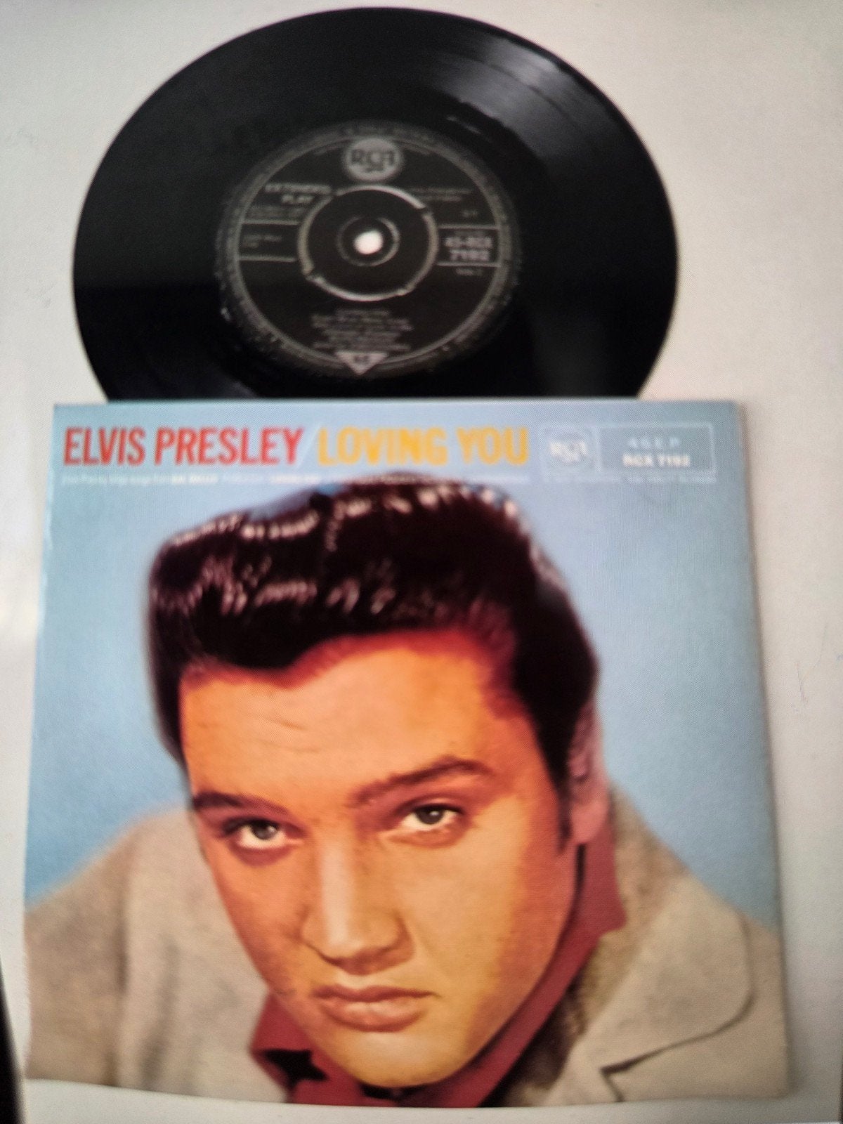 Elvis Presley - Loving You EP (Extended Play) Vinyl, Gebruikt, 7 inch, Pop, EP