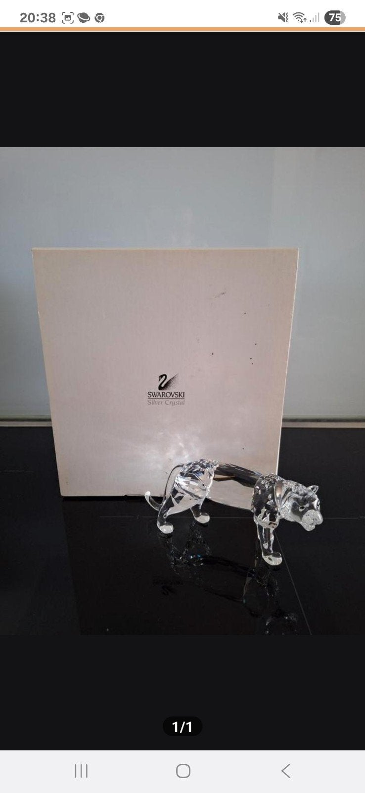 Swarovski kristal, Ophalen of Verzenden, Zo goed als nieuw, Figuurtje