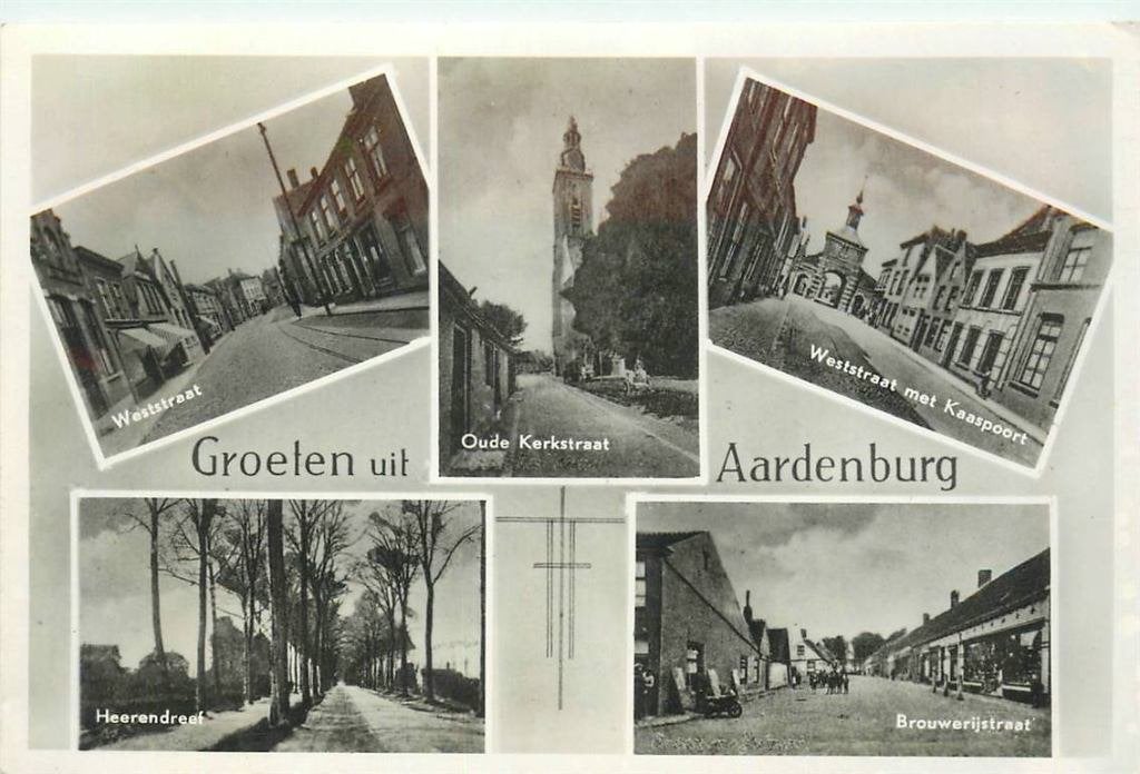 388-176-021 Aardenburg Groeten uit, Verzenden, Voor 1920, Zeeland