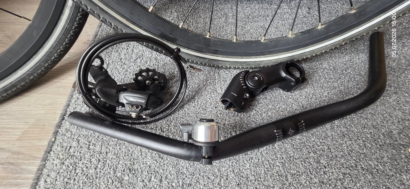 Fiido C11 reserveonderdelen, Fietsen en Brommers, Fietsonderdelen, Ophalen, Stuur