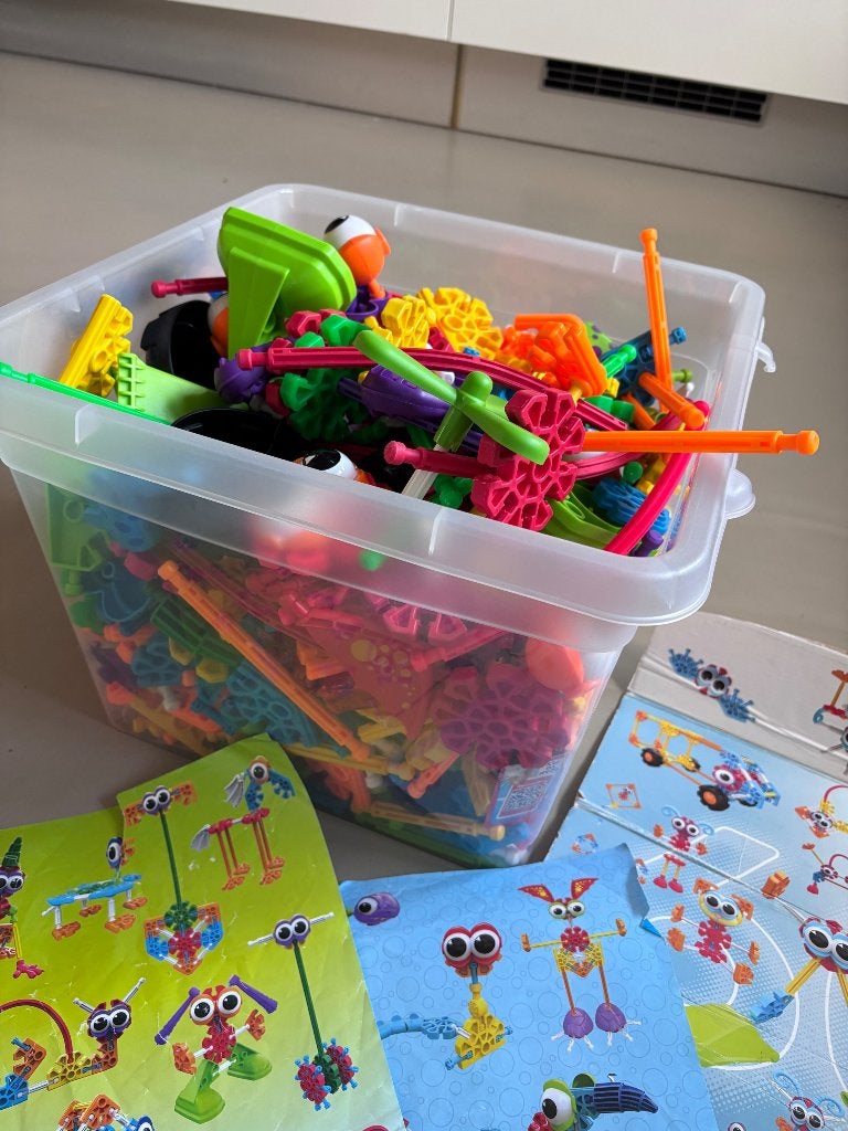 Grote set Kid K’NEX, Kinderen en Baby's, Ophalen, Zo goed als nieuw, K'nex