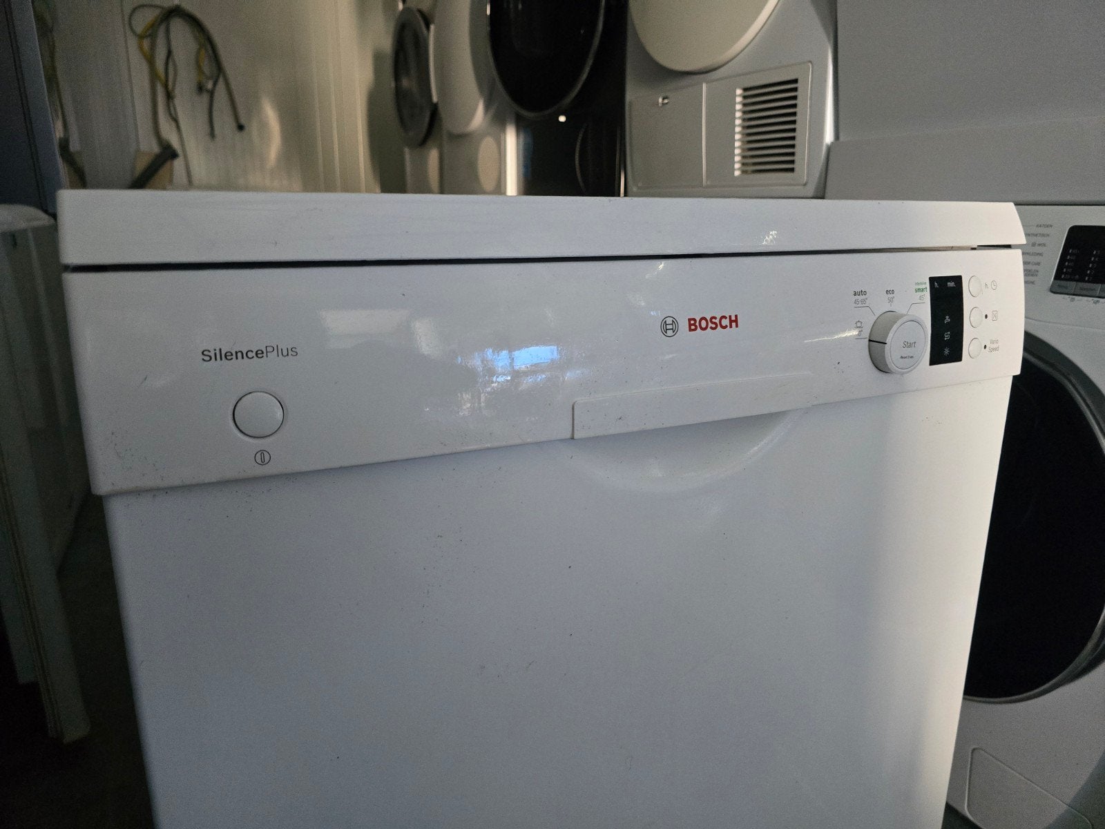 Keurige Bosch SilencePlus vaatwasser! Bezorgen kan! Garantie, Witgoed en Apparatuur, Bosch, Ophalen of Verzenden, Zo goed als nieuw