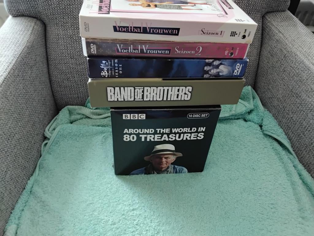 5 dvd boxen samen 5,00, Ophalen of Verzenden, Zo goed als nieuw