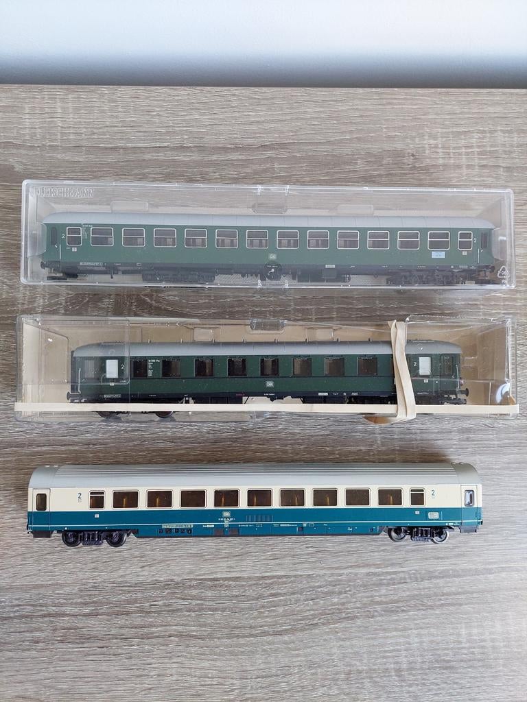 Fleischmann H0 rijtuigen, knutselaar, Gebruikt, Gelijkstroom, Fleischmann, Wagon