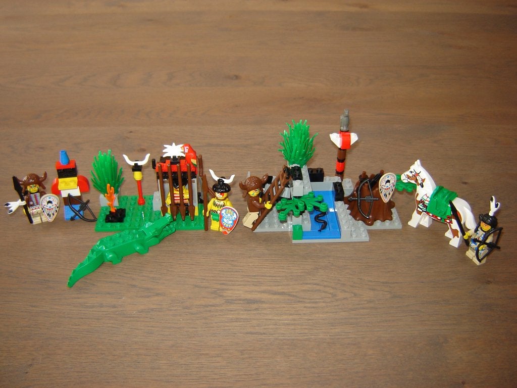 LEGO LEGOLAND INDIANENDORP 6718-6246-2845 !!!!, Lego, Ophalen of Verzenden, Zo goed als nieuw, LEGOLAND
