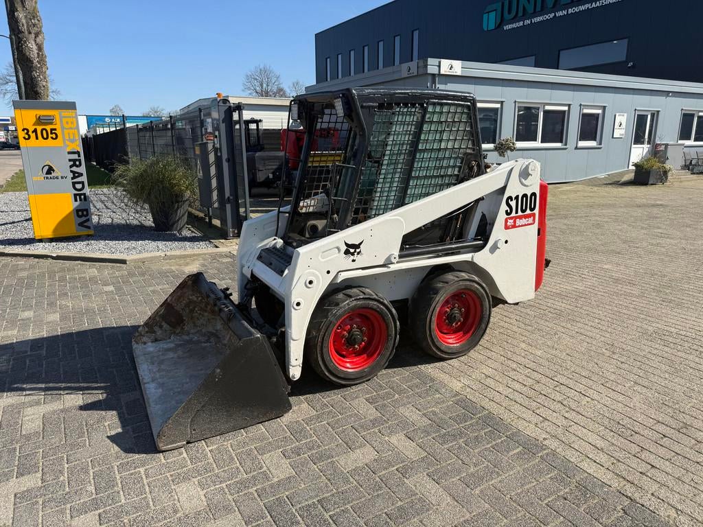 Bobcat S100 skid steer, Wiellader of Shovel