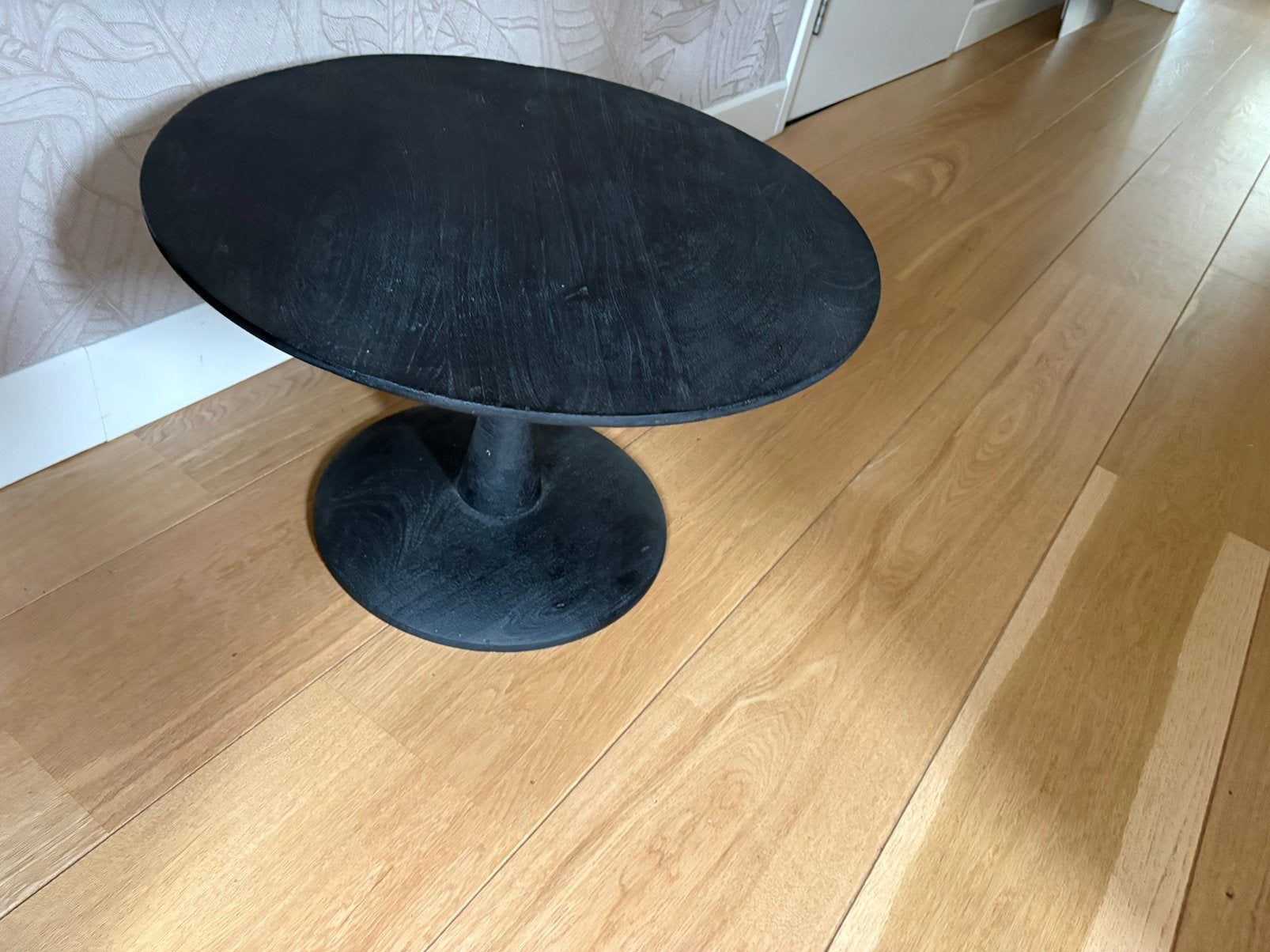 Salontafeltje diameter 60 cm, Huis en Inrichting, Tafels | Statafels, Ophalen, Zo goed als nieuw