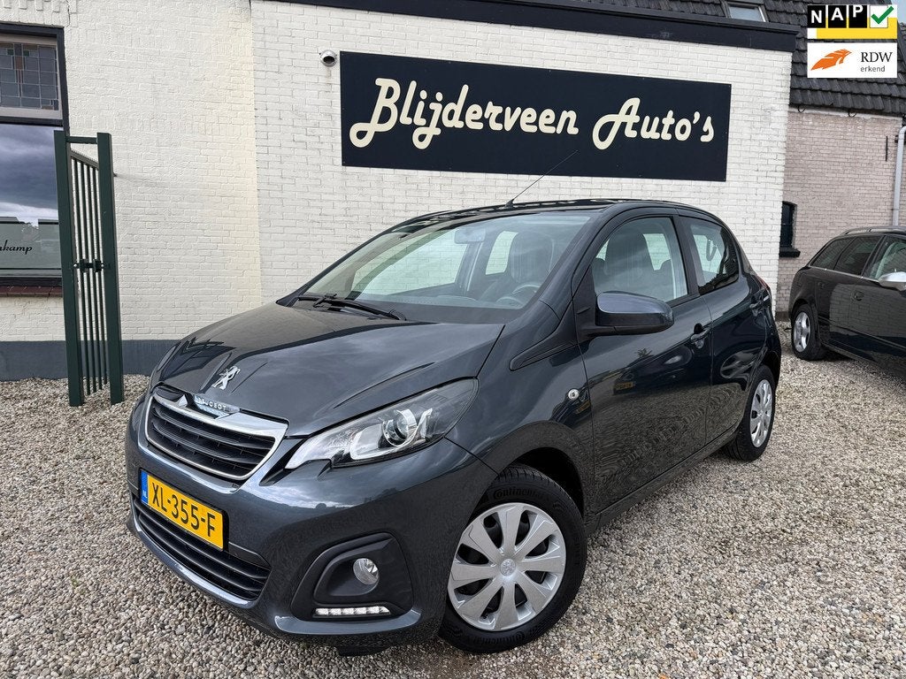 Peugeot 108 1.0 e-VTi Active TOP! 5Drs | Airco | Bluetooth |, Voorwielaandrijving, Stof, Gebruikt, Euro 6