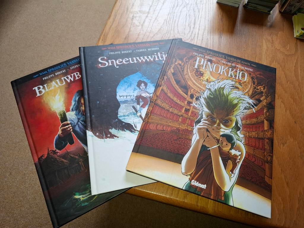 Waar Sprookjes Vandaan Komen  HC, Boeken, Stripboeken, Complete serie of reeks, Nieuw, Ophalen of Verzenden, Philippe Bonifay & Thibaud de Rochebrune