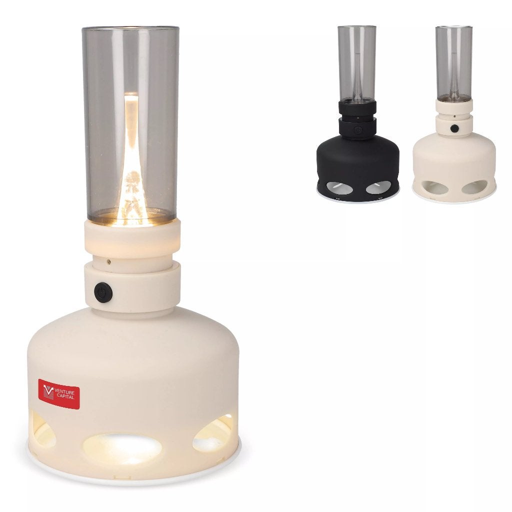 LED (olie)lampje met uitblaas-sensor in zwart en beige, Ophalen of Verzenden, Nieuw