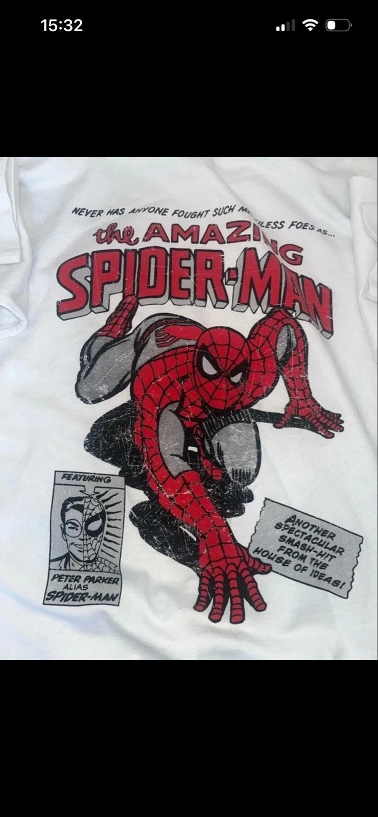 Witte Spiderman Hoodie - Marvel Comics, Verzenden, Gedragen
