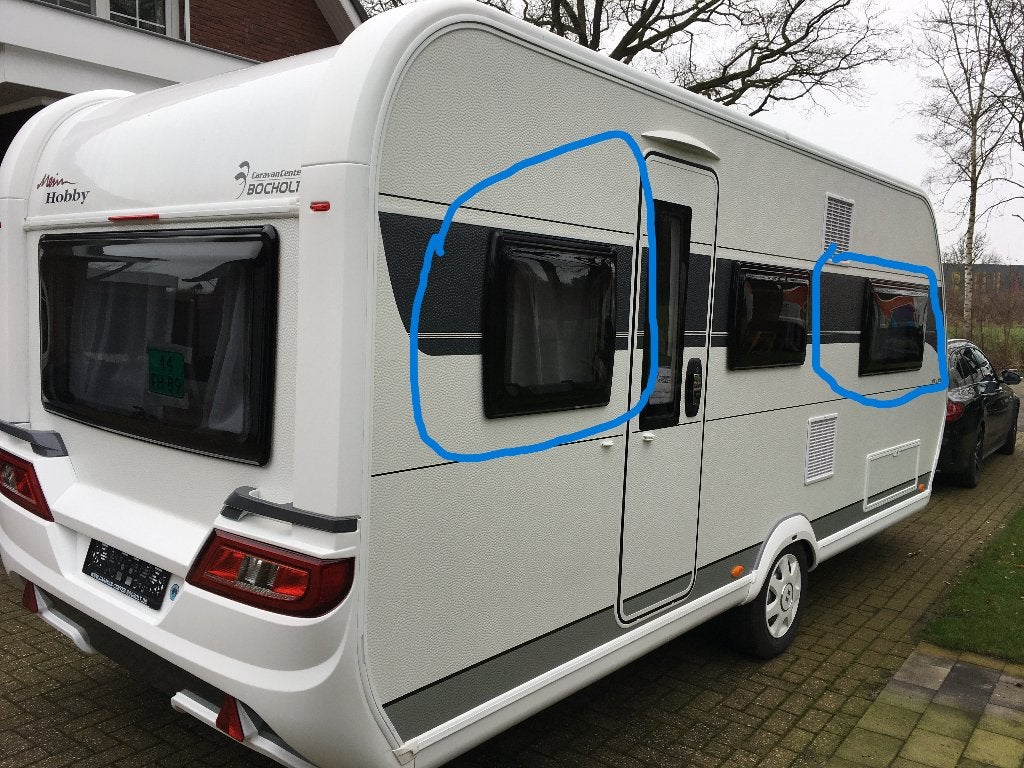 ramen Hobby 495 UL caravan 2022/2023, Ophalen, Zo goed als nieuw