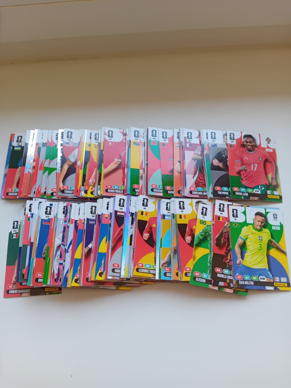 Panini Adrenalyn XL FIFA World Cup 2026 Voetbal Kaarten, Ophalen of Verzenden, Zo goed als nieuw, Buitenlandse clubs, Poster, Plaatje of Sticker
