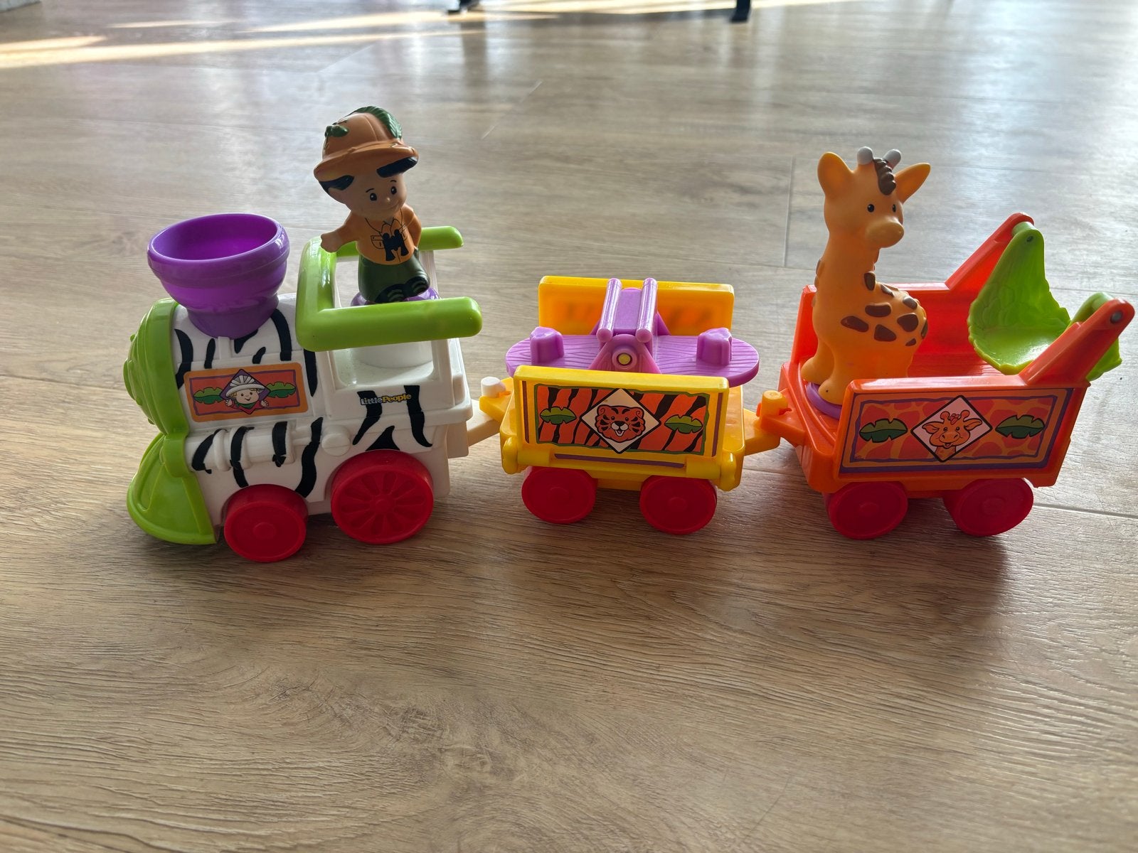 Little People Trein met geluid en figuren, Ophalen of Verzenden, Gebruikt, Overige typen, Met geluid
