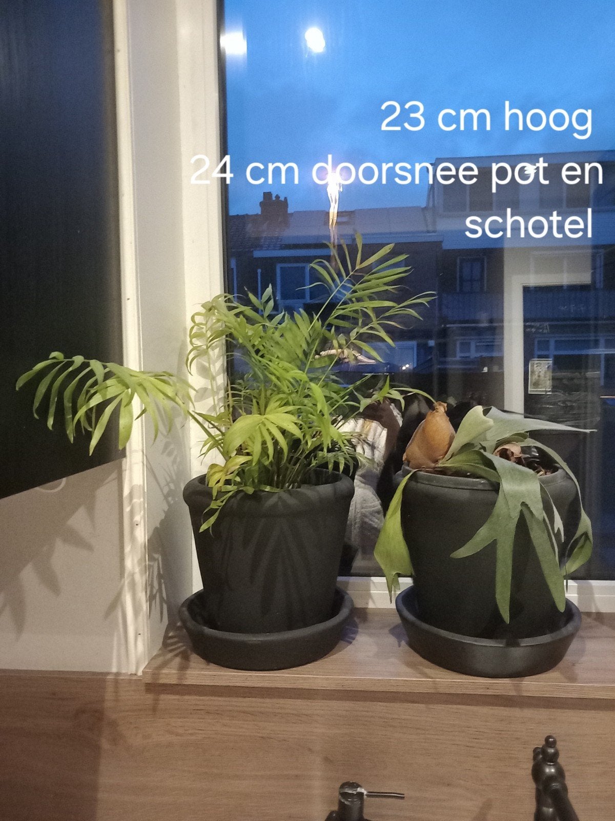 riviera maison bloempotten, Kunststof, Rond, Ophalen of Verzenden, Minder dan 40 cm