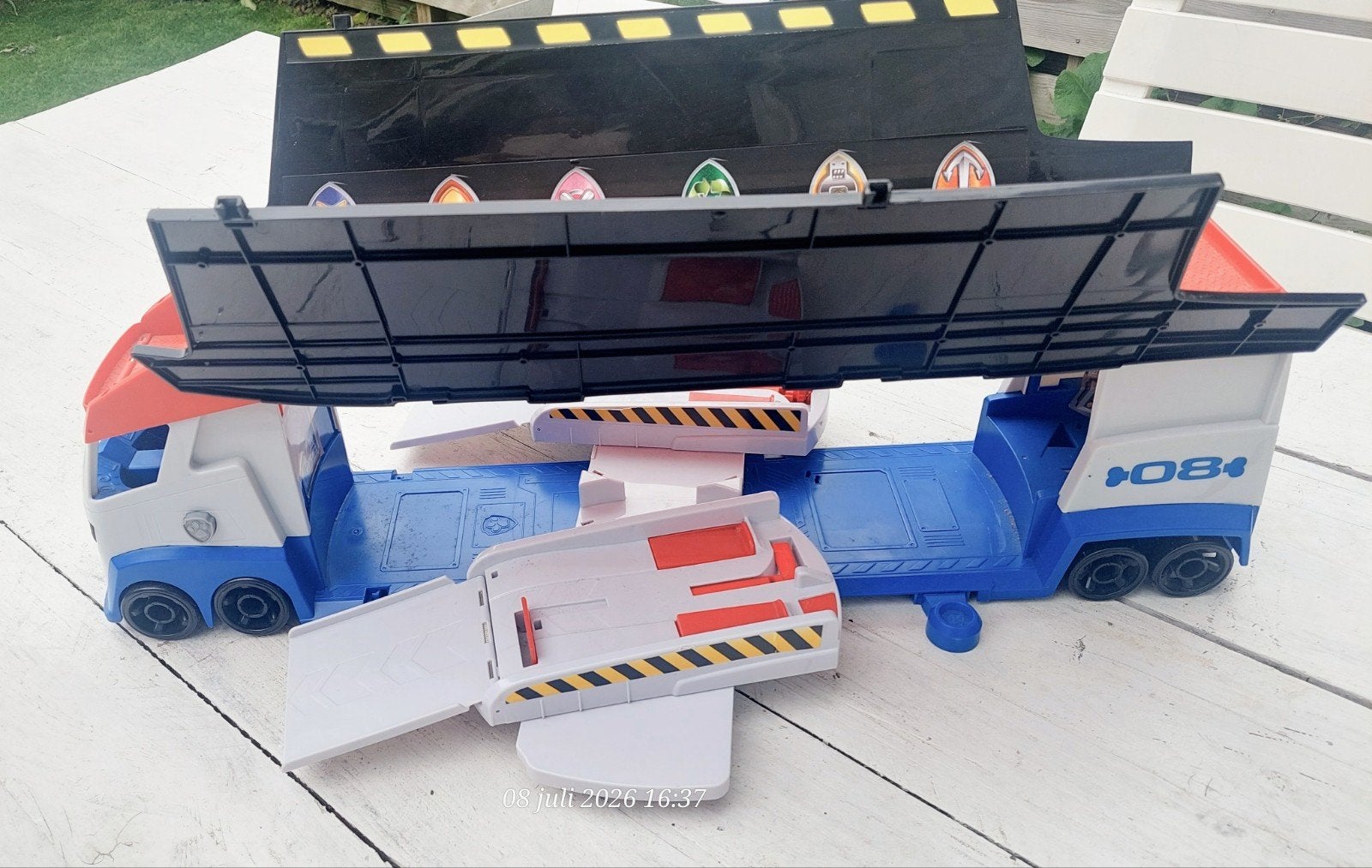 Paw Patrol Patroller Speelset - Uitklapbare Vrachtwagen, Ophalen, Gebruikt