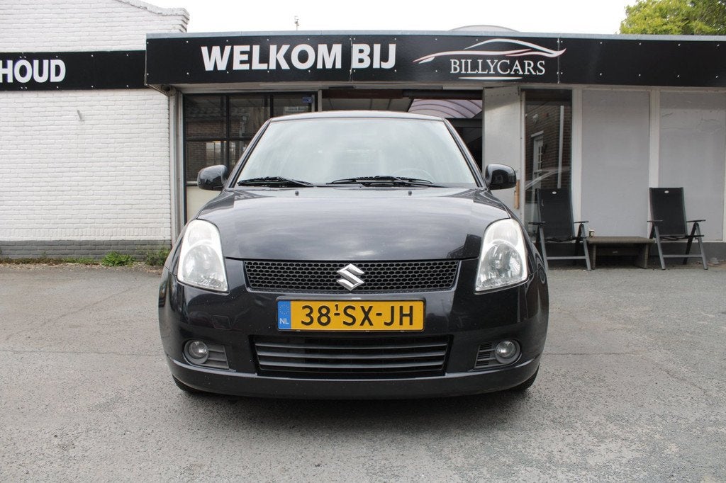 Suzuki Swift 1.3 Shogun / APK Nieuw / Airco / Elektrische ra, Voorwielaandrijving, Stof, Zwart, 965 kg