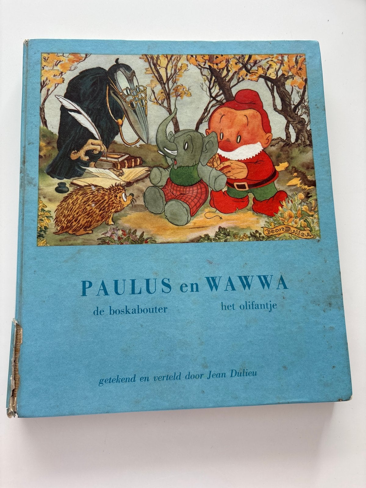 Paulus de Boskabouter en Wawwa het Olifantje - Jean Dulieu, Ophalen of Verzenden, Gelezen, Sprookjes