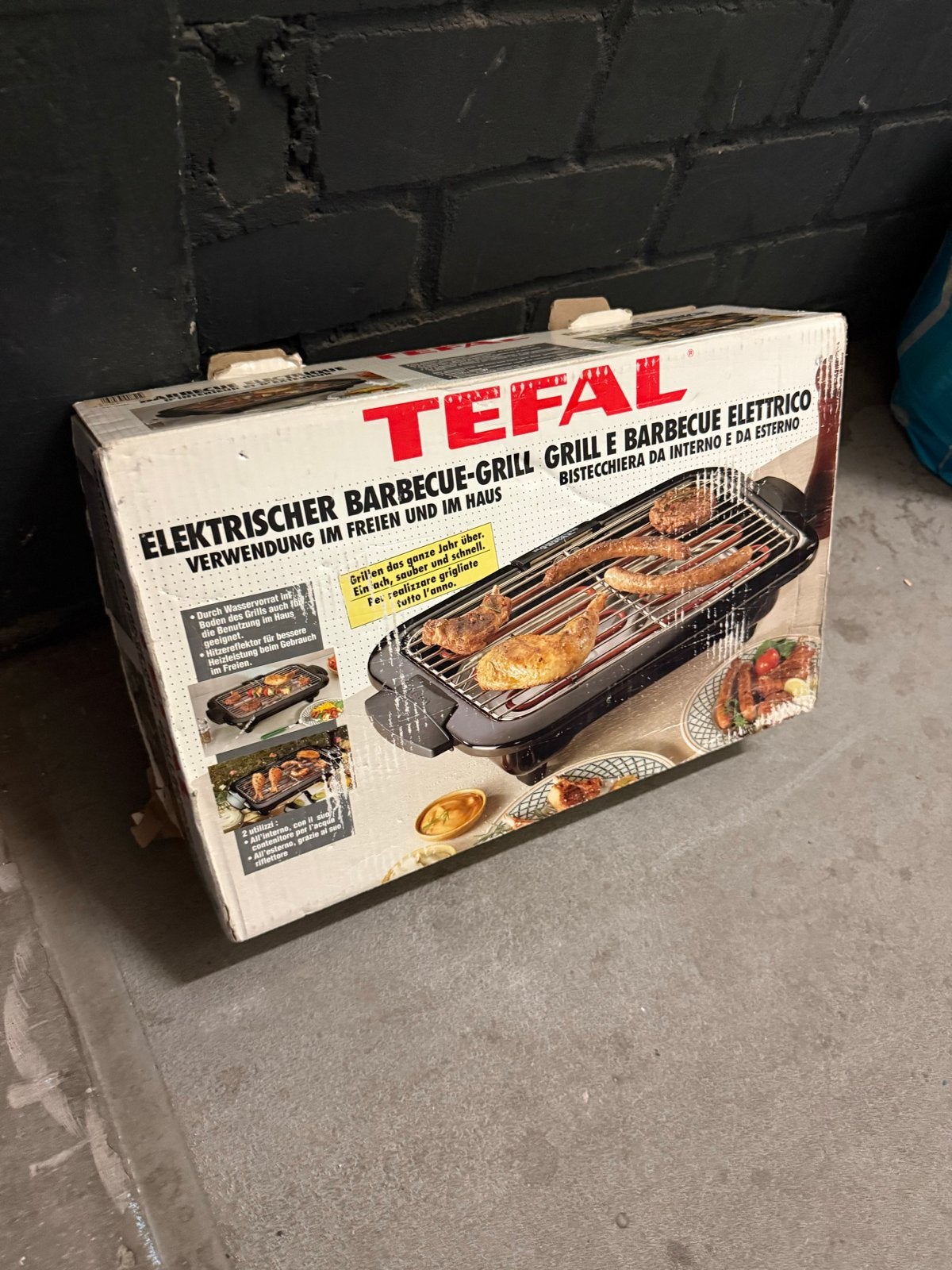 Tefal Elektrische Barbecue-Grill - Nieuw in doos, Tuin en Terras, Elektrische barbecues, Ophalen, Nieuw