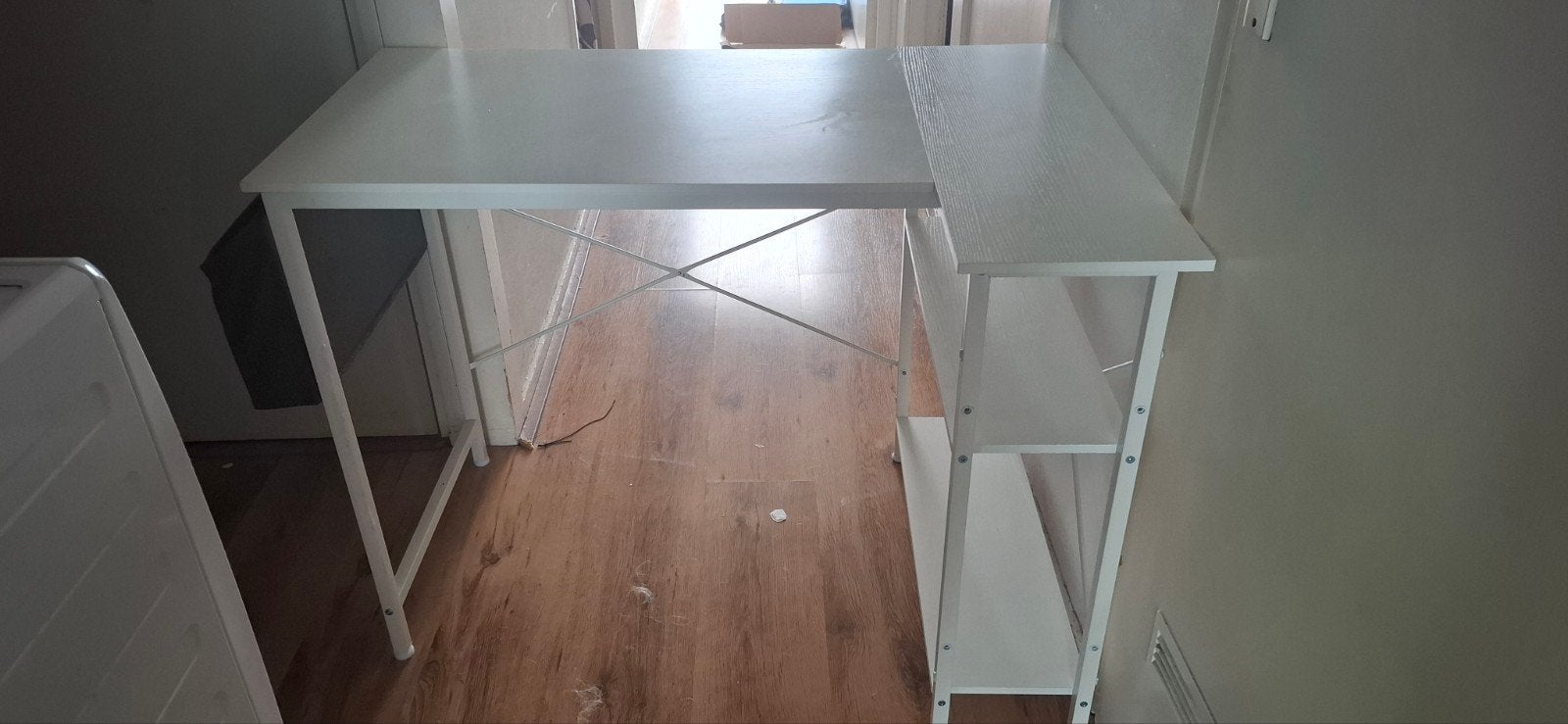hoekbureau, Huis en Inrichting, Ophalen, Gebruikt, Hout, 70 cm