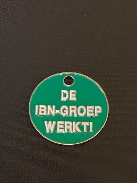 winkelwagenmuntje IBN groep, Ophalen of Verzenden