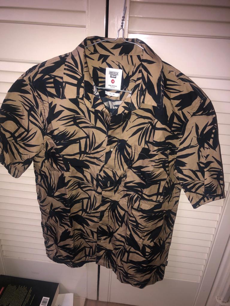 American Today jongens blouse zomer Mt 176, Kinderen en Baby's, Kinderkleding | Maat 176, Ophalen of Verzenden, Zo goed als nieuw