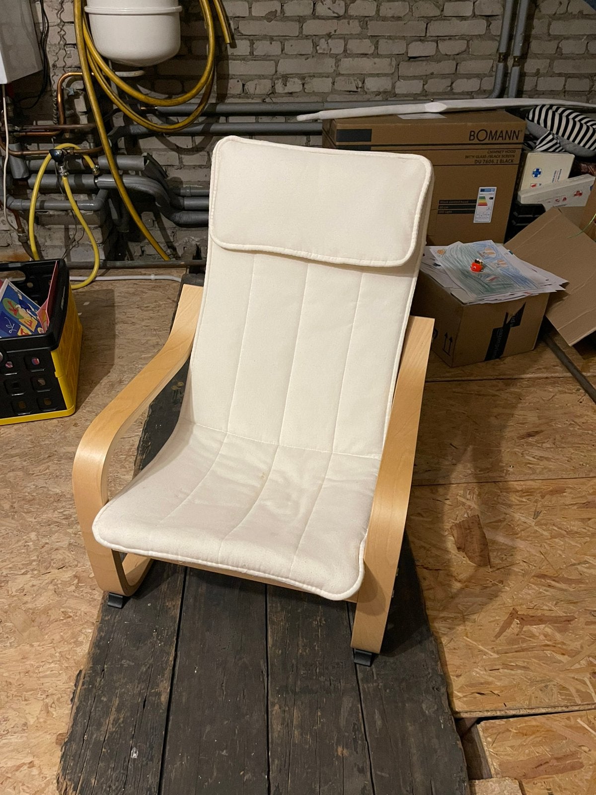 Ikea kinder stoel fauteuil - Poäng, Ophalen, Gebruikt, Stoel(en)