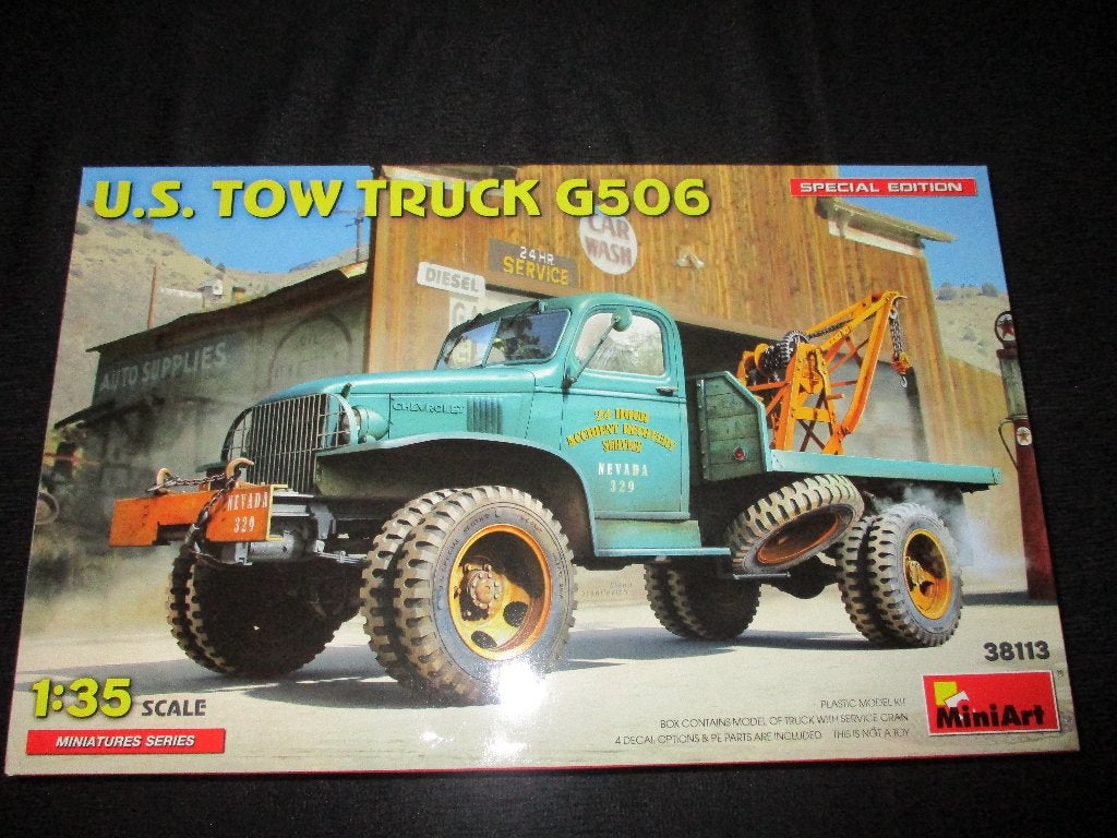 H-773,MINIART 1-35,NO,38113,U.S. Tow Truck G506 Special Edit, Overige merken, 1:32 tot 1:50, Overige typen, Nieuw