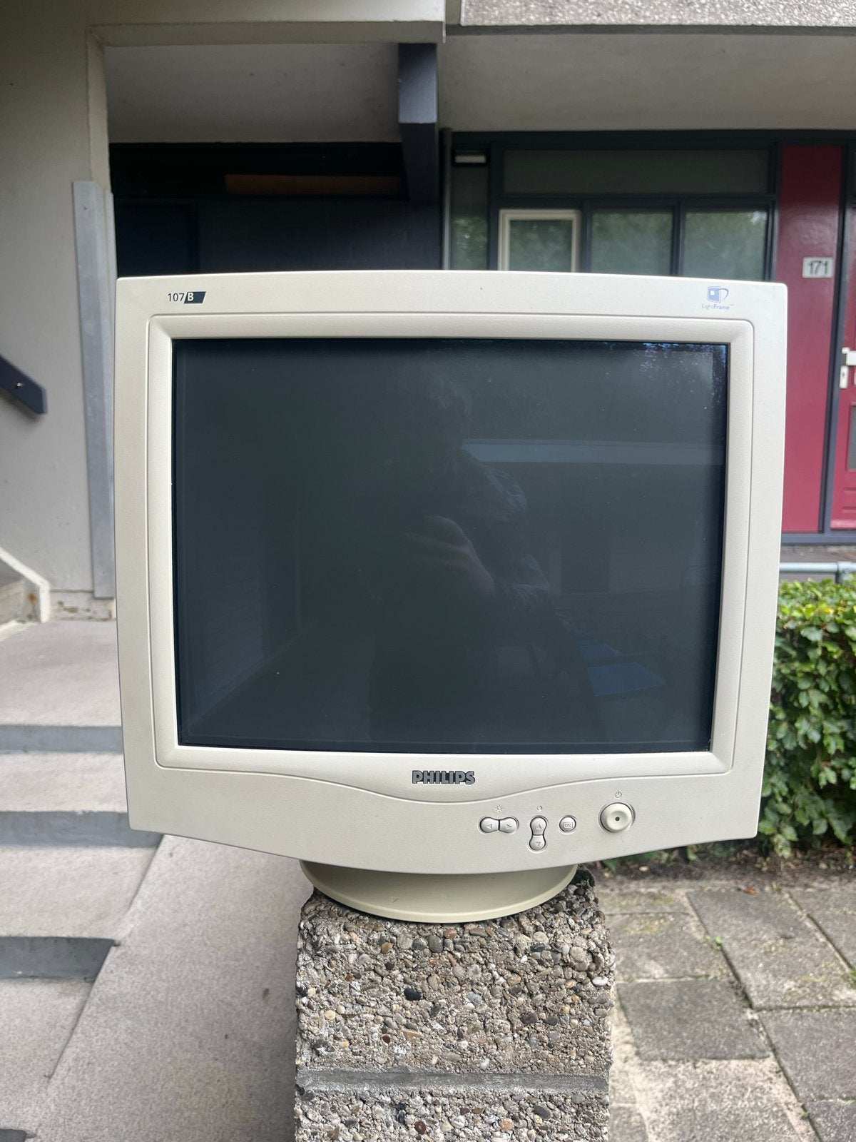Philips CRT Monitor 107B - Vintage Beeldscherm, Computers en Software, Gebruikt, Overige typen, Overige resoluties, 60 Hz of minder