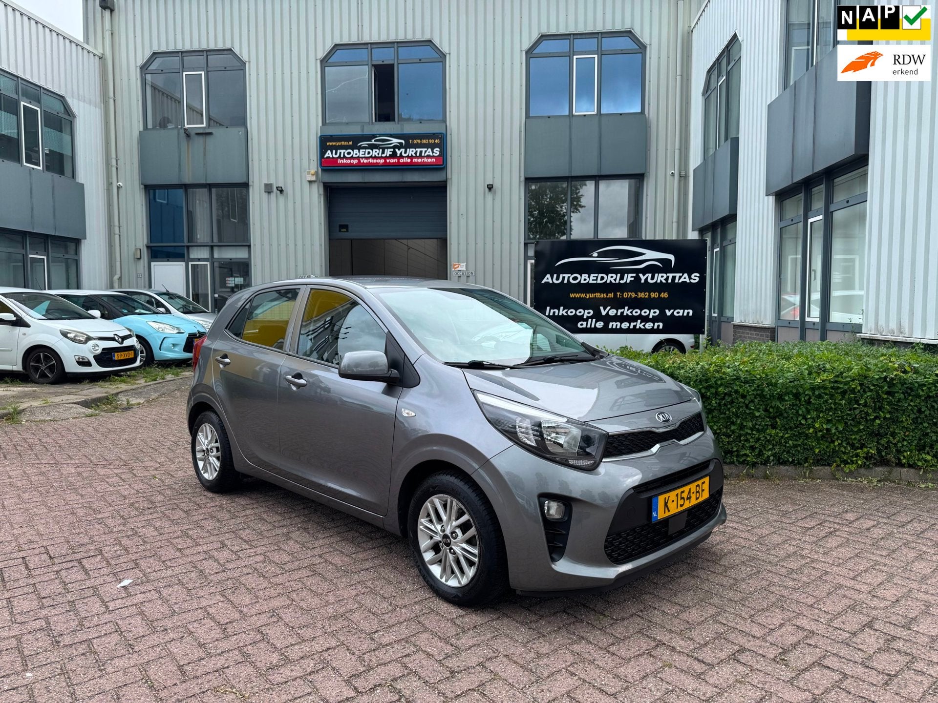 Kia Picanto 1.0 DPi DynamicLine CARPLAY!, Voorwielaandrijving, Gebruikt, Euro 6, 4 stoelen