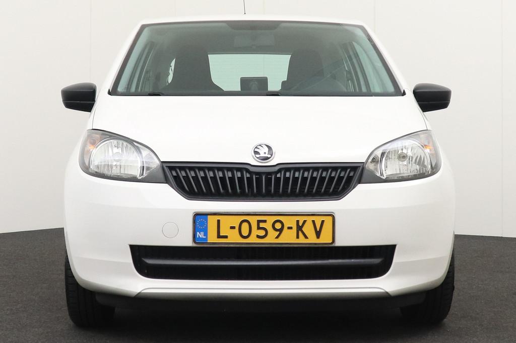 Skoda Citigo 1.0 Navigator Airco Navi Bluetooth Multimedia, Voorwielaandrijving, Stof, Gebruikt, 60 pk
