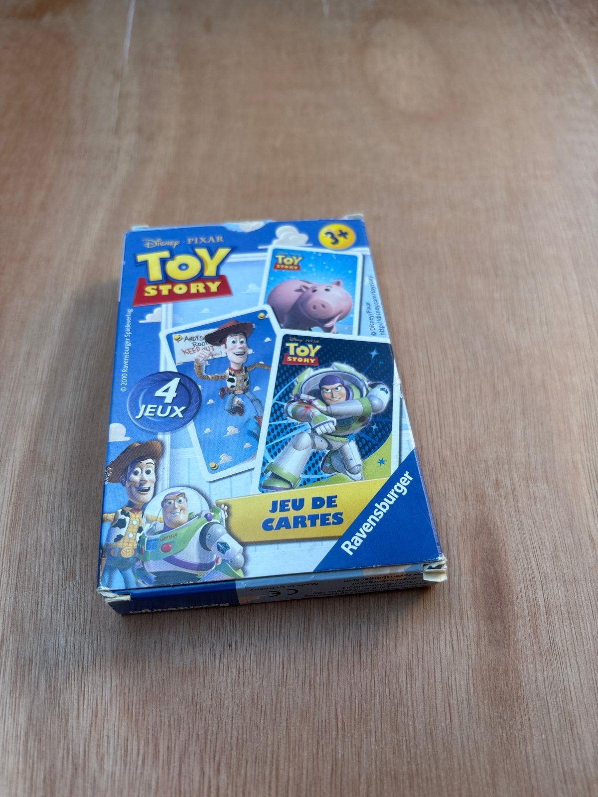 Toy Story Kaartspel - Ravensburger (4 spellen in 1), Een of twee spelers, Ophalen, Gebruikt