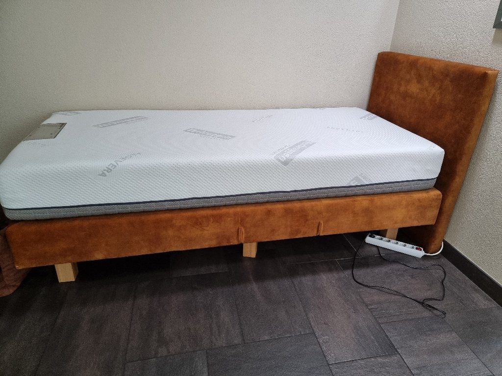 Eenpersoons elektrische bed, Overige materialen, Verstelbaar, 90 cm, 210 cm