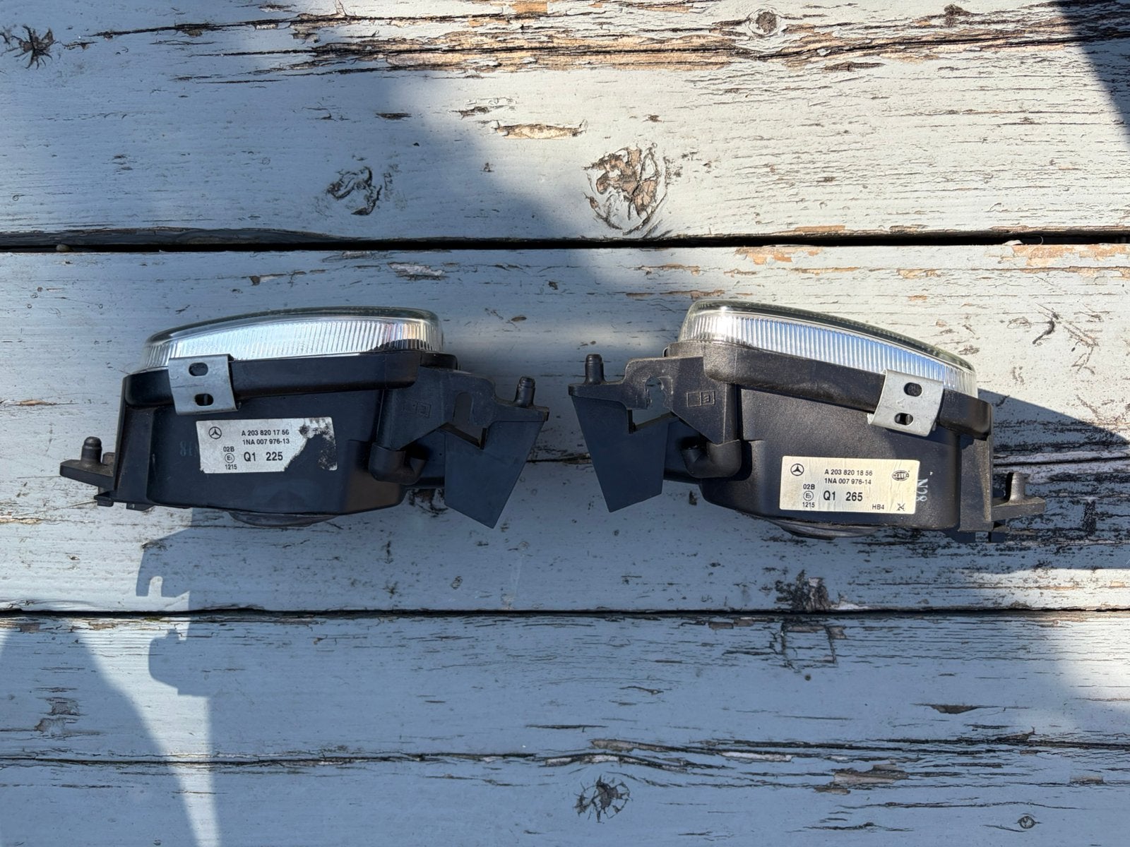 Mistlampen Mercedes C-klasse, W203., Auto-onderdelen, Verlichting, Ophalen of Verzenden, Gebruikt, Mercedes-Benz