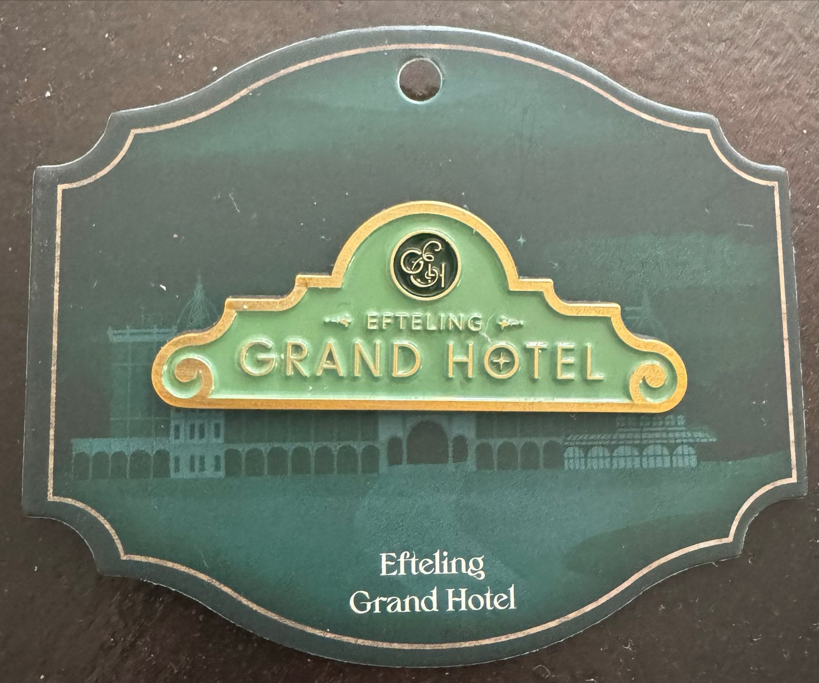 Efteling Grand Hotel Pin/Speldje - Nieuw, Ophalen of Verzenden, Nieuw, Button of Speldje
