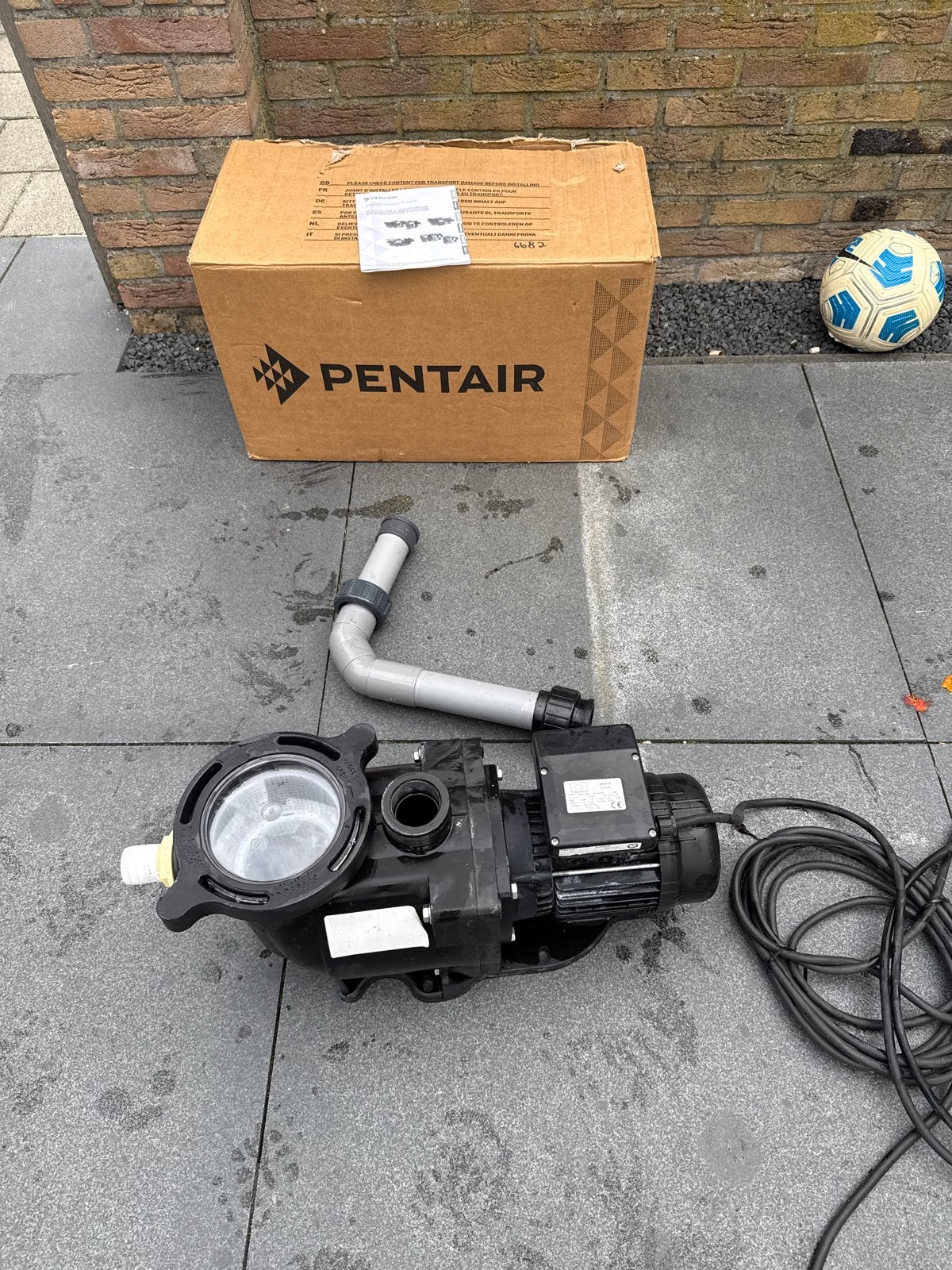 Pentair Zwembadpomp - 0,75kw, Ophalen of Verzenden, Gebruikt, Zwembadpomp