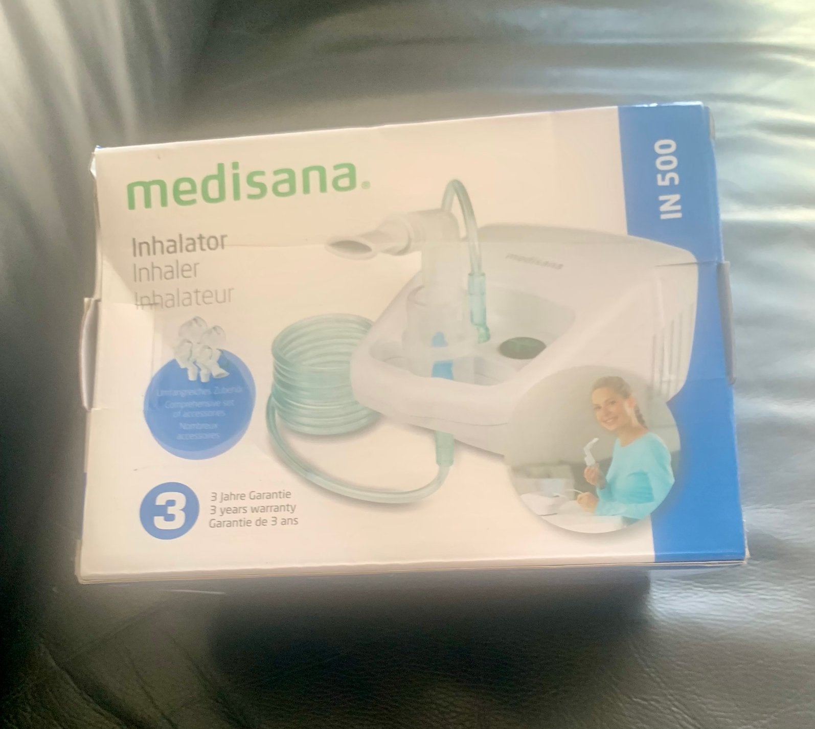 Nieuwe Medisana inhalator type IN 500, Diversen, Verpleegmiddelen, Ophalen, Nieuw