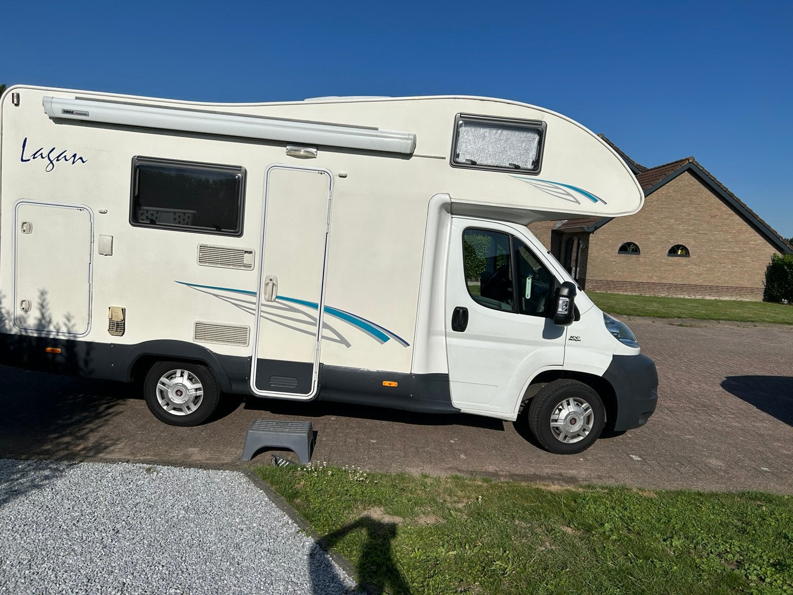 MClouis Lagan camper 2007 95000 km, airco, carplay, camera, Caravans en Kamperen, Campers, Koelkast, Alkoof, Ringverwarming, Fiat