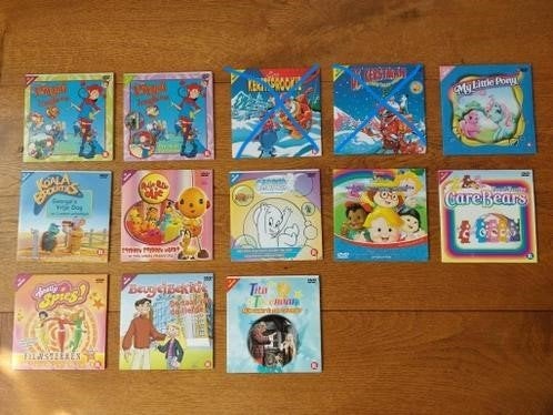 11 kinder dvd's, Gebruikt, Alle leeftijden, Overige genres, Overige typen