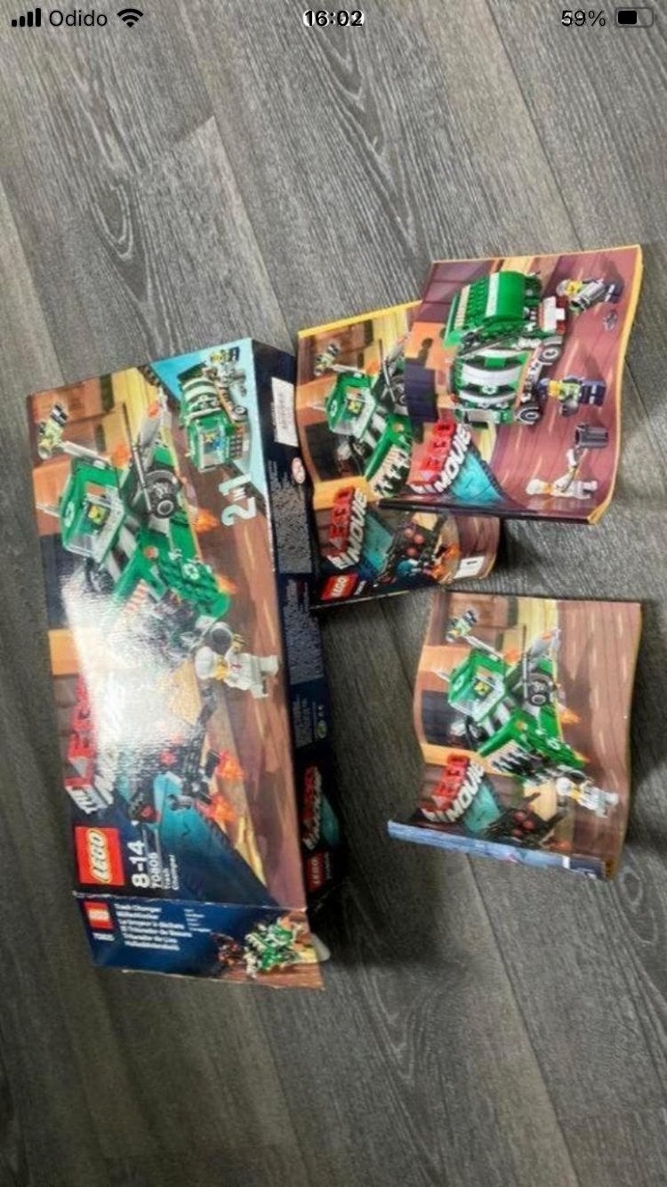 De afvalkraker van Lego movie set num 70805, Ophalen of Verzenden, Zo goed als nieuw