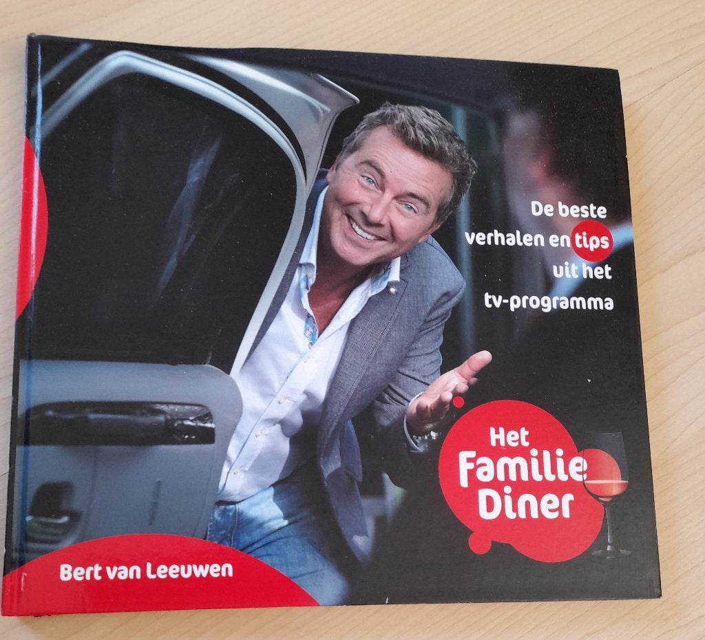 HET FAMILIEDINER Bert van Leeuwen De beste verhalen en tips, Ophalen of Verzenden, Zo goed als nieuw