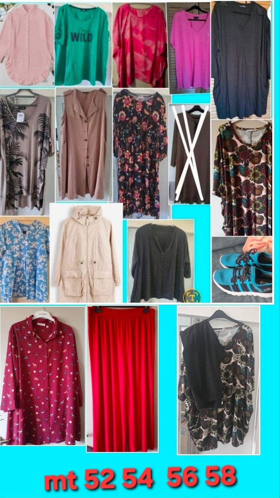 52 54 56 58 diverse grote maten va 2.50 tot 20 euro, Verzenden, Zo goed als nieuw, Zwart, Blouse of Tuniek