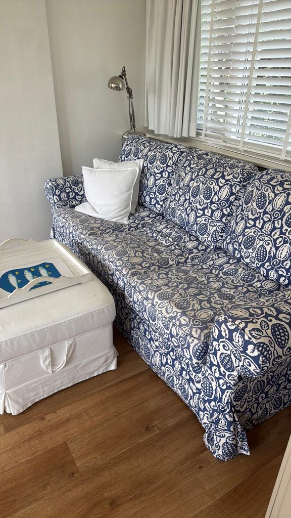 Slaapbank ikea ektorp, Huis en Inrichting, Ophalen of Verzenden, Gebruikt, Tweepersoons