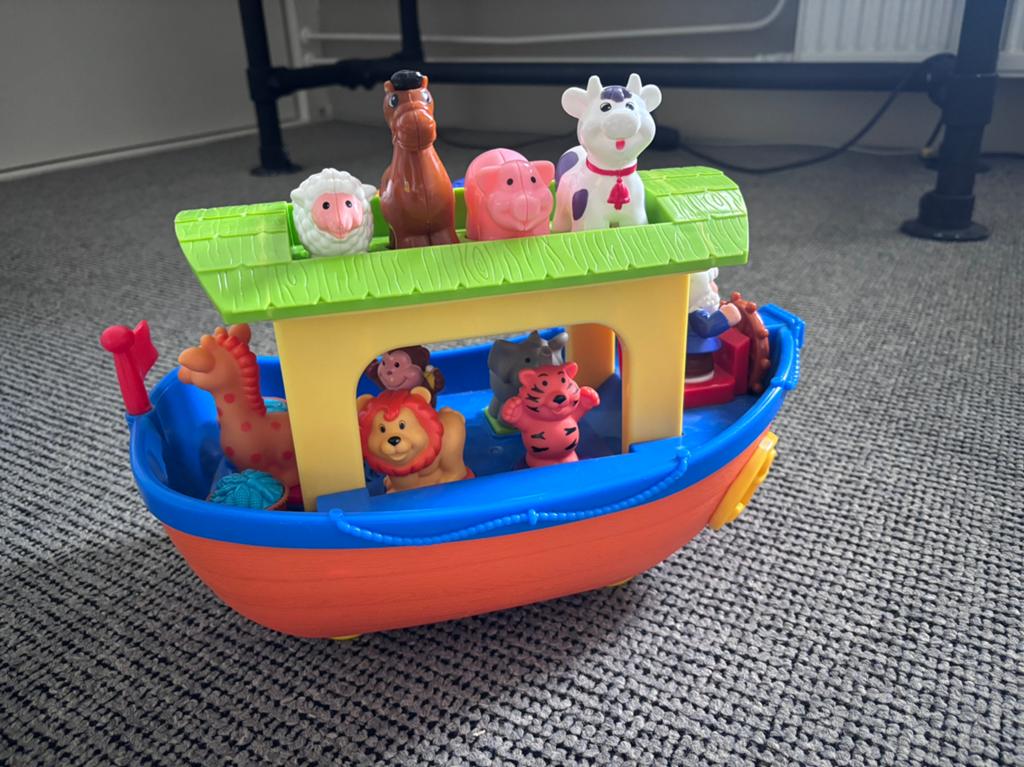 Fisher price boot, Ophalen, Zo goed als nieuw