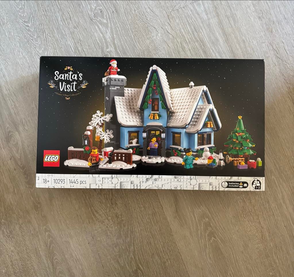 Lego Santa's Visit 10293 Winter Village Collection ZGAN, Kinderen en Baby's, Speelgoed | Duplo en Lego, Lego, Ophalen of Verzenden