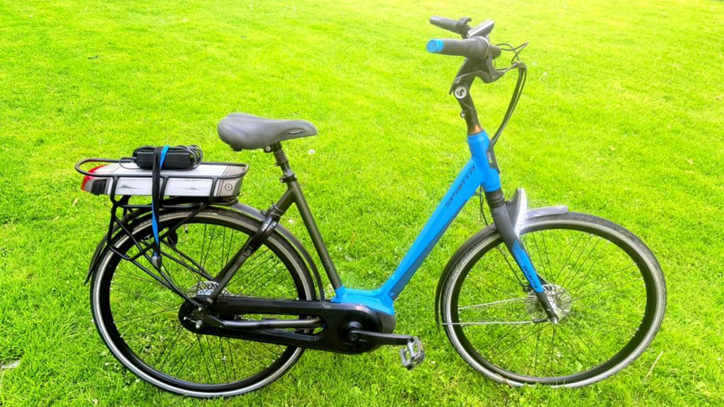 Nette goede Elektrische fiets Sparta M8i 53cm 8 versnelling, Ophalen, Sparta, Gebruikt, 51 tot 55 cm
