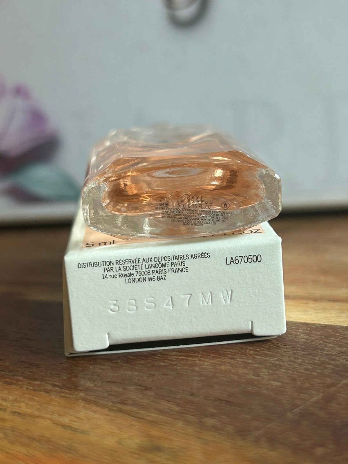 Lancôme - idôle le parfum miniatuur 5ml, Ophalen of Verzenden, Nieuw