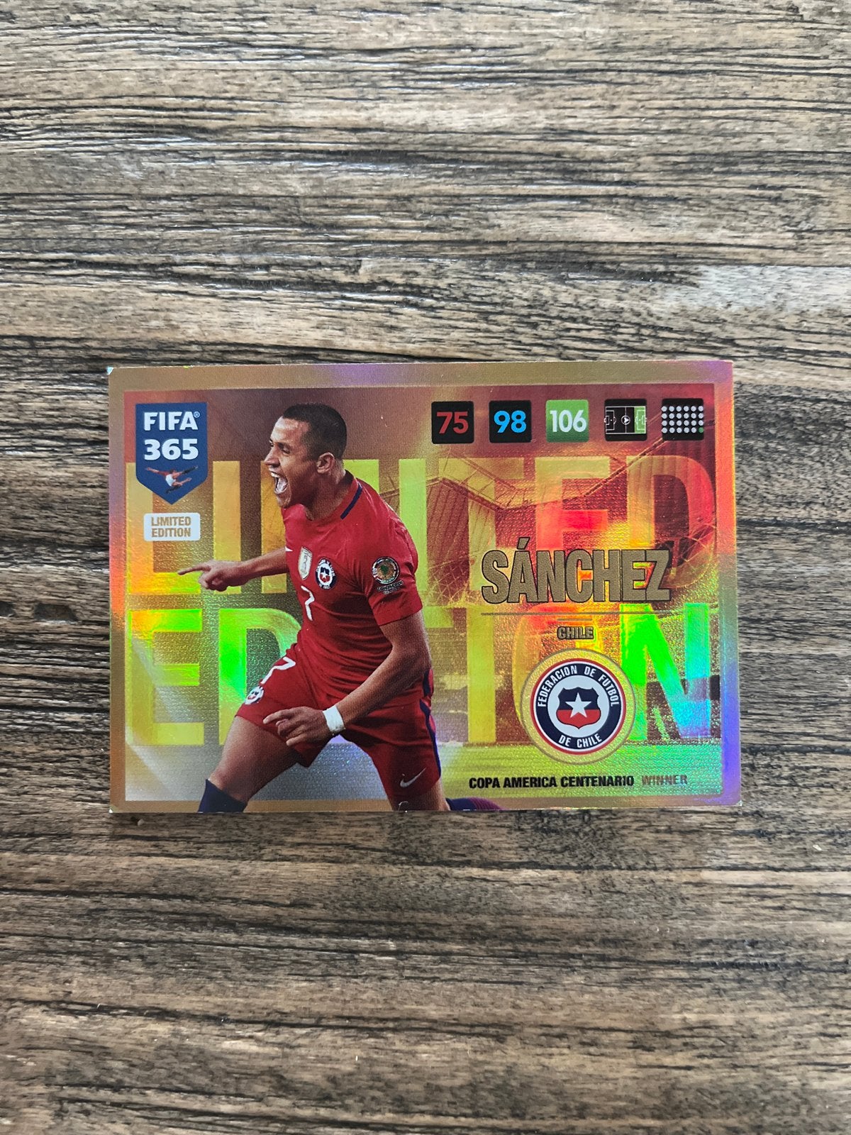 FIFA 365 Limited Edition Sánchez Spelerskaart, Ophalen of Verzenden, Zo goed als nieuw, Buitenlandse clubs, Spelerskaart